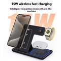 GENX 15W Fast Wireless Charging Stand for iPhone, Apple Watch & AirPods Pro