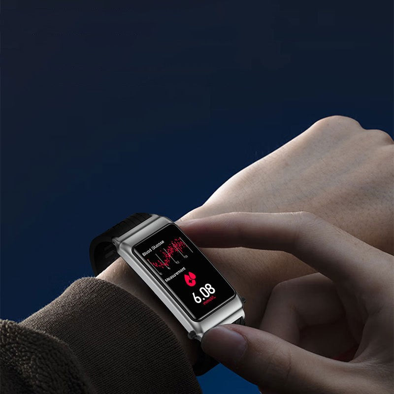GENX Blood Glucose Monitoring Smartwatch with NFC & Bluetooth