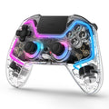 GENX Transparent Wireless Controller for PS4, Switch & PC