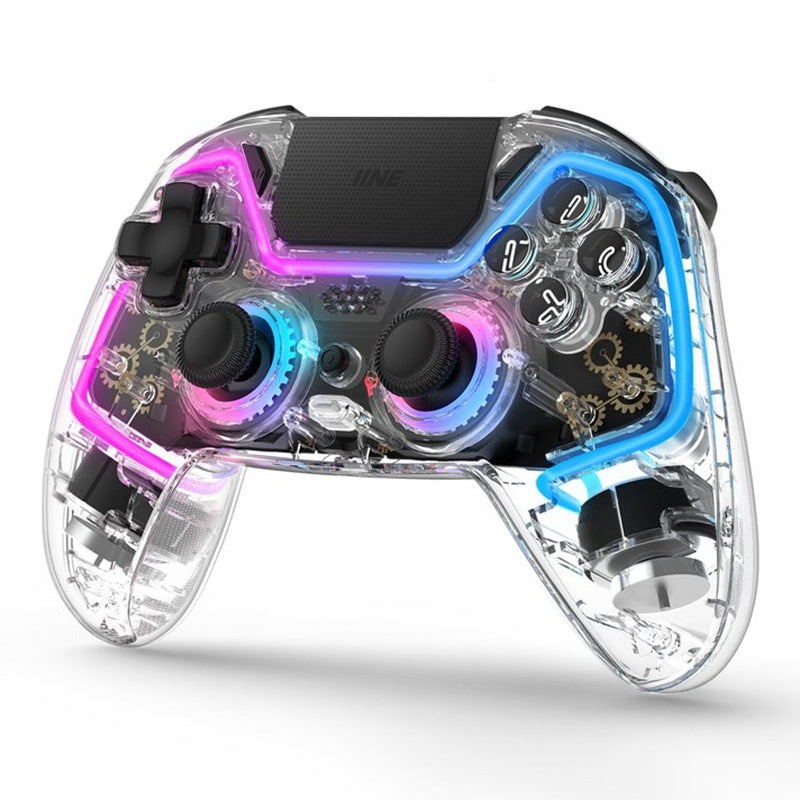GENX Transparent Wireless Controller for PS4, Switch & PC